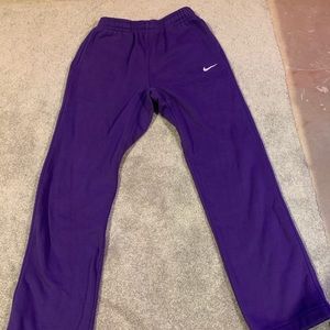 Puple Nike Sweatpants